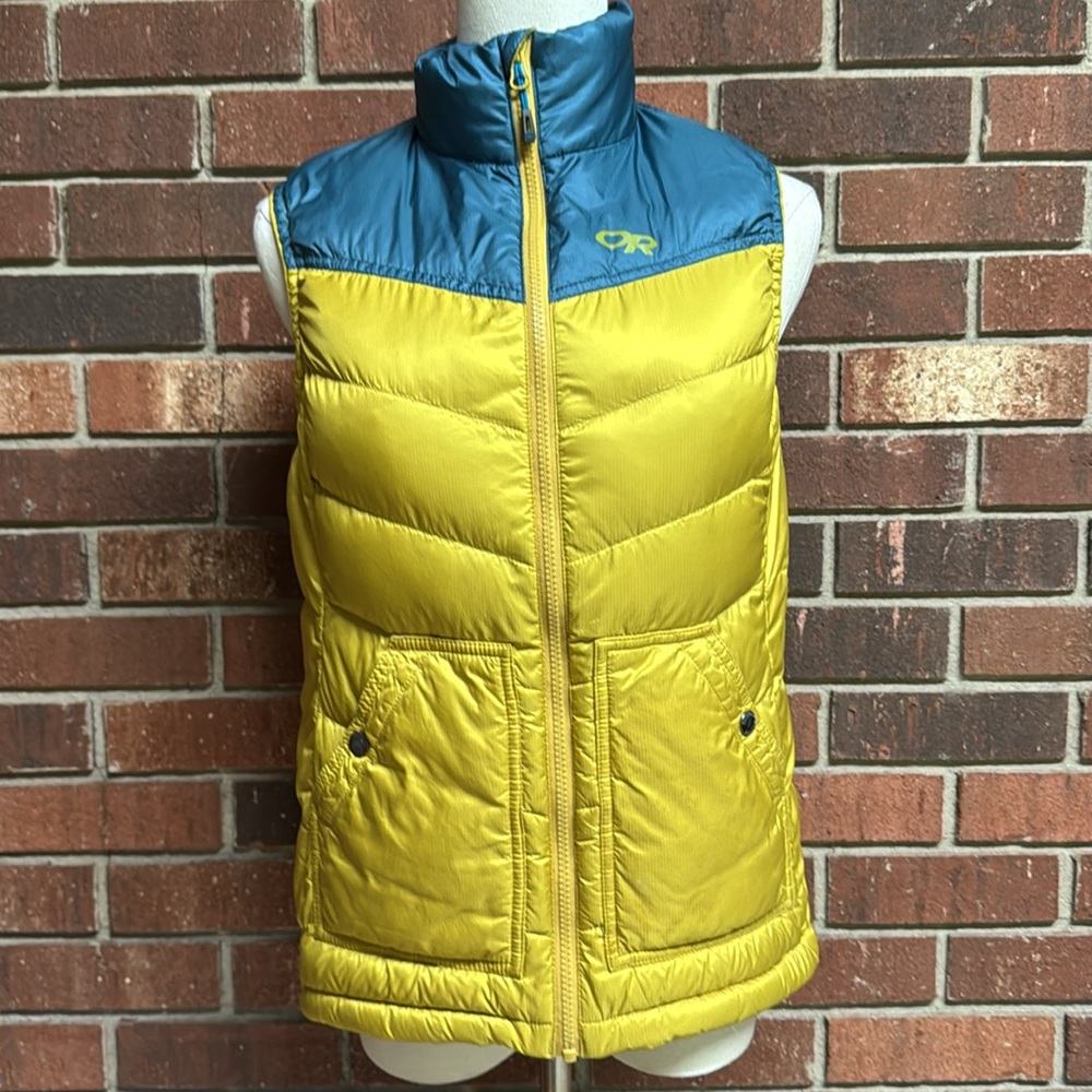 Outdoor Research Transcedent Down Vest Size XS